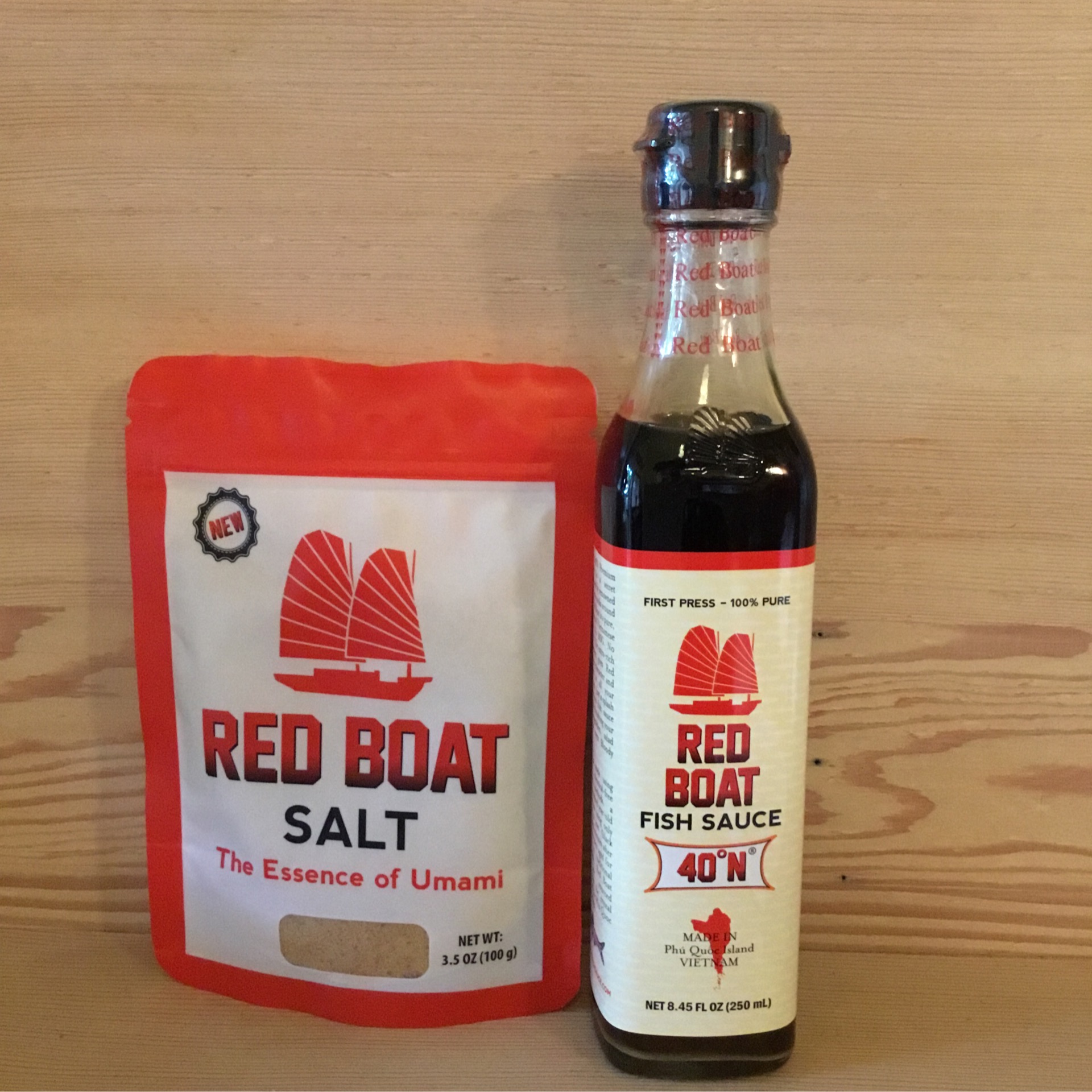 Bloom flamme århundrede Red Boat Fish Sauce & Salt | milk glass mrkt